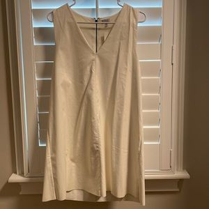 Tobi White Faux Leather Dress w/ Slip